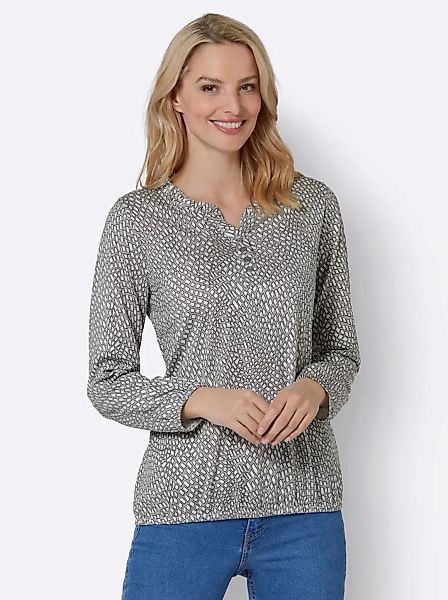Inspirationen Langarmshirt "Druck-Shirt", (1 tlg.) günstig online kaufen