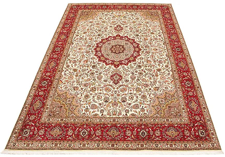morgenland Orientteppich »Perser - Täbriz - Royal - 411 x 303 cm - rot«, re günstig online kaufen