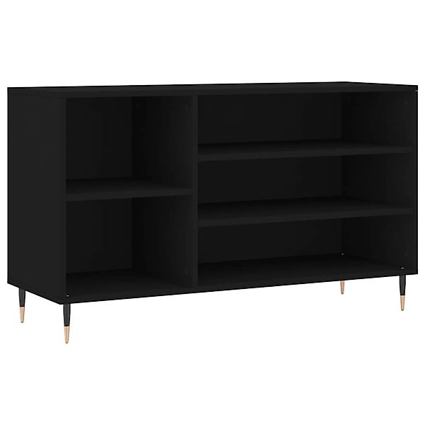 vidaXL Schuhregal Schwarz 102x36x60 cm Holzwerkstoff 831405 günstig online kaufen