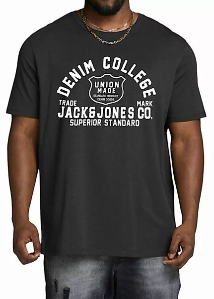 Jack & Jones Plus Print-Shirt Big Size Übergrößen T-Shirt günstig online kaufen