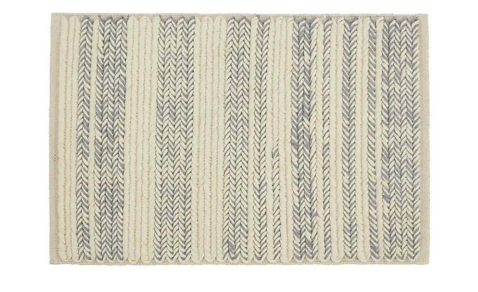 Gray & Jones Handwebteppich  Baltic Breeze ¦ beige ¦ Baumwolle,Wolle ¦ Maße günstig online kaufen