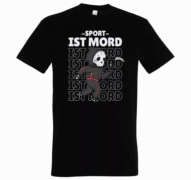 Youth Designz T-Shirt "Sport ist Mord" Herren T-Shirt mit lustigem Spruch günstig online kaufen