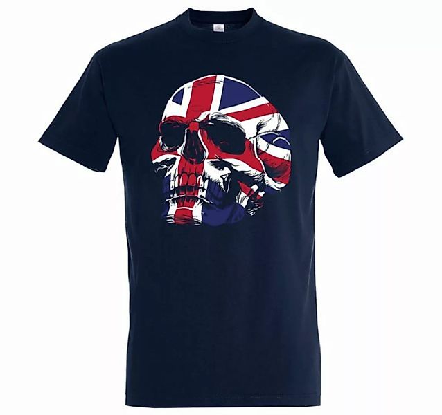 Youth Designz T-Shirt UK England Totenkopf Schädel Logo Herren Shirt mit tr günstig online kaufen