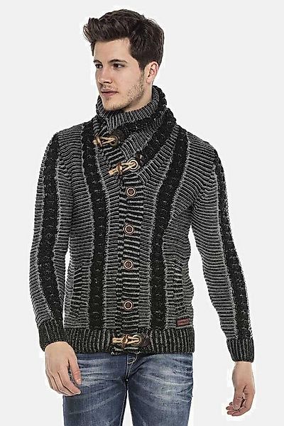 Cipo & Baxx Cardigan Strickjacke (1-tlg) mit Knopfleiste, CP215 günstig online kaufen