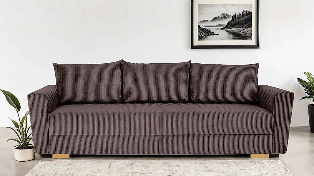 INOSIGN 3-Sitzer "MAGHERA Schlafsofa mit Bettkasten, in hochwertiger Verarb günstig online kaufen
