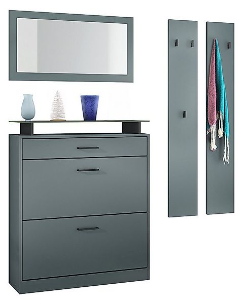 Vladon Garderoben-Set Enigma, (Flurgarderobe, bestehend aus 1 Schuhschrank, günstig online kaufen
