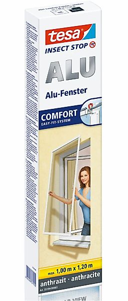 tesa Insektenschutz-Fensterrahmen "Insect Stop ALU Comfort Fliegengitter fü günstig online kaufen