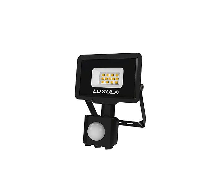 LUXULA LED Flutlichtstrahler LED-Fluter, Bewegungsmelder, 10W, warm- & neut günstig online kaufen
