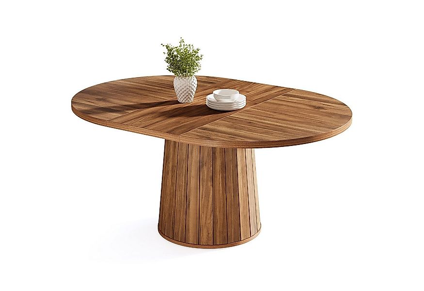 Tribesigns Esstisch 140cm Ovaler Küchentisch für 6 Personen,Küchentisch mit günstig online kaufen