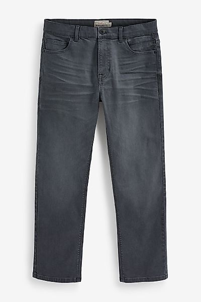 Next Straight-Jeans Straight-Fit Stretch-Jeans mit Gürtel günstig online kaufen
