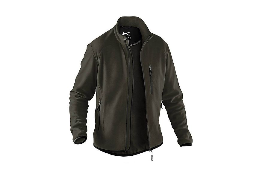 Kübler Fleecejacke Kübler Fleecejacke oliv günstig online kaufen