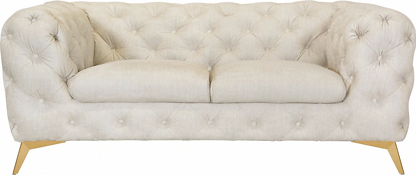 Home affaire Chesterfield-Sofa "Glynis" aufwändige Knopfheftung, moderne Ch günstig online kaufen