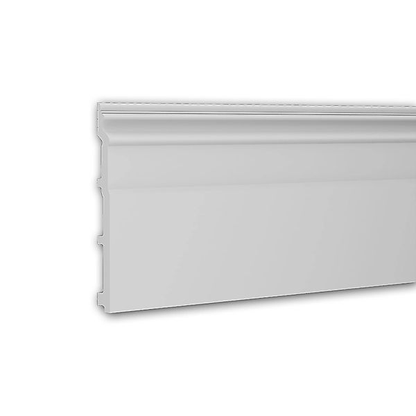 PROFHOME 653118 Sockelleiste Fußleiste Zierleiste Stuckleiste 2 m 200 cm x günstig online kaufen