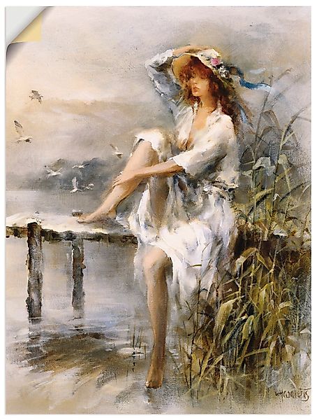 Artland Wandbild Wasserseite, Frau (1 St), günstig online kaufen