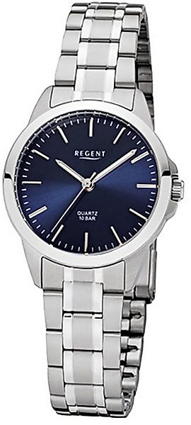 Regent Quarzuhr Regent Damen-Armbanduhr silber Analog, (Analoguhr), Damen A günstig online kaufen