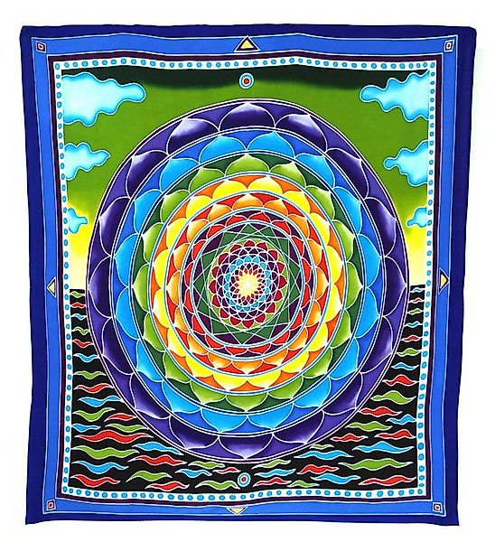 Guru-Shop Wandteppich Wandbehang, Wandtuch, Wandbild, Batiktuch -.., Höhe: günstig online kaufen