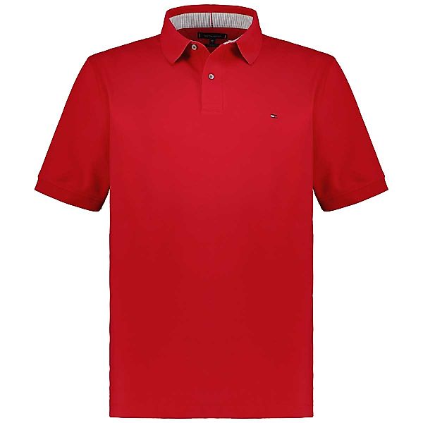Tommy Hilfiger Poloshirt mit Elasthan Farbe rot Größe: 3XL günstig online kaufen