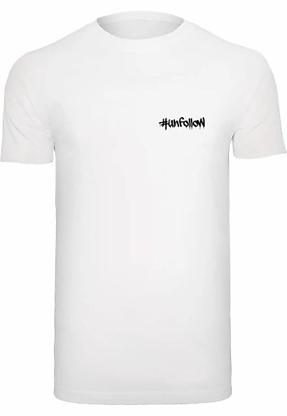 Merchcode T-Shirt "Merchcode Herren Unfollow X T-Shirt" 1 Stk. tlg. günstig online kaufen