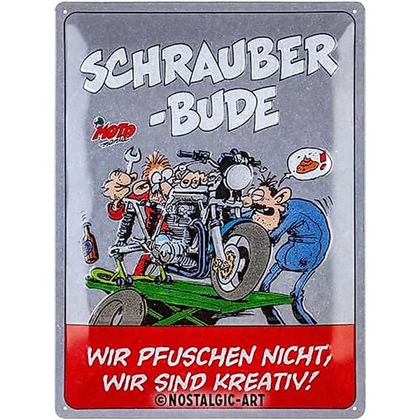 Nostalgic-Art Blechschild 30 x 40 cm - MOTOmania - Schrauberbude günstig online kaufen