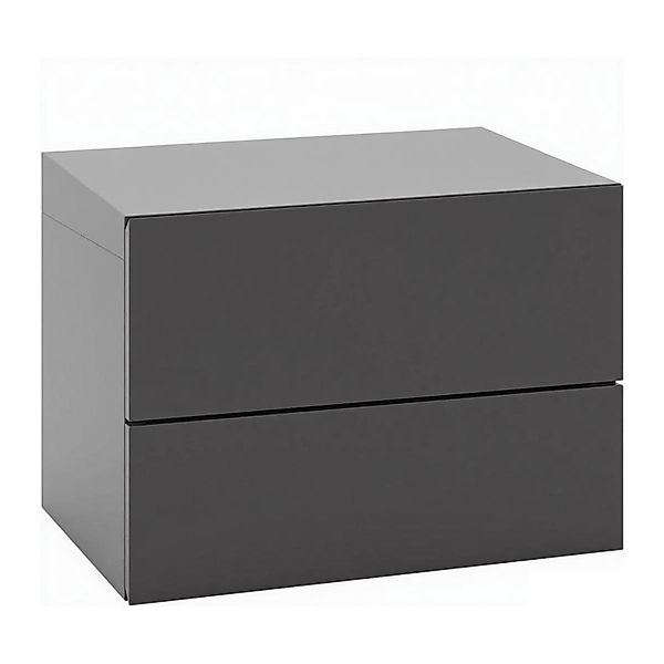 Costway Nachttisch Hängend 42 x 30 x 28 cm Grau günstig online kaufen