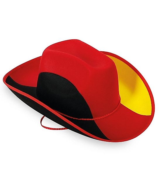 Fries Cowboyhut Cowboyhut Deutschland Schwarz Rot günstig online kaufen