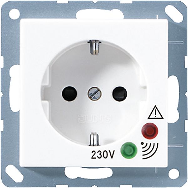 Jung SCHUKO-Steckdose 16A 250V alpinweiß A 521 UF WW günstig online kaufen