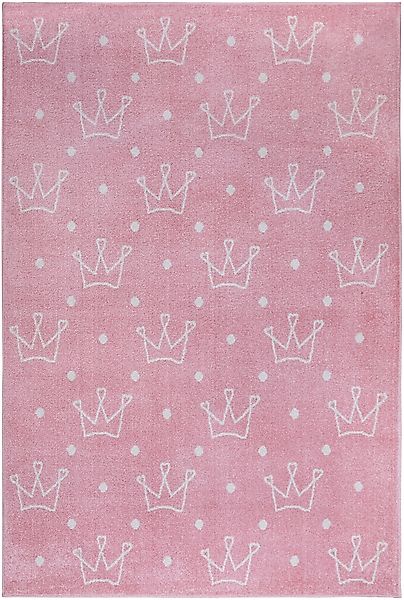 HANSE Home Kinderteppich »Adventures Crowns«, rechteckig, 7 mm Höhe, Spielt günstig online kaufen