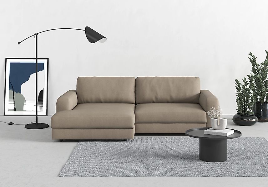 TRENDMANUFAKTUR Ecksofa "Bourbon Mega Ecke mit tollem Sitzkomfort, Breite 2 günstig online kaufen