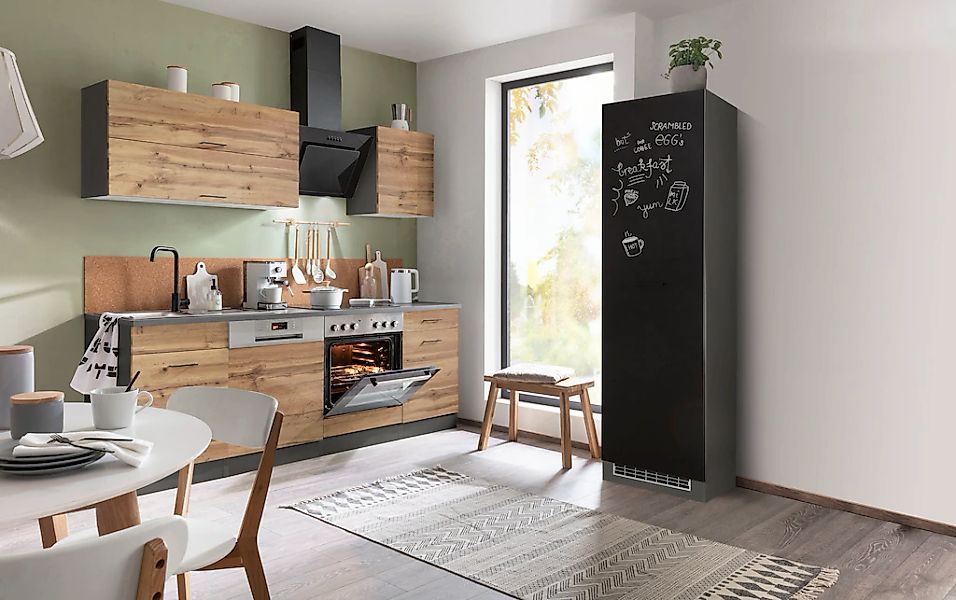 KOCHSTATION Küchenzeile »KS-Trier«, ohne E-Geräte, Breite 270 cm günstig online kaufen