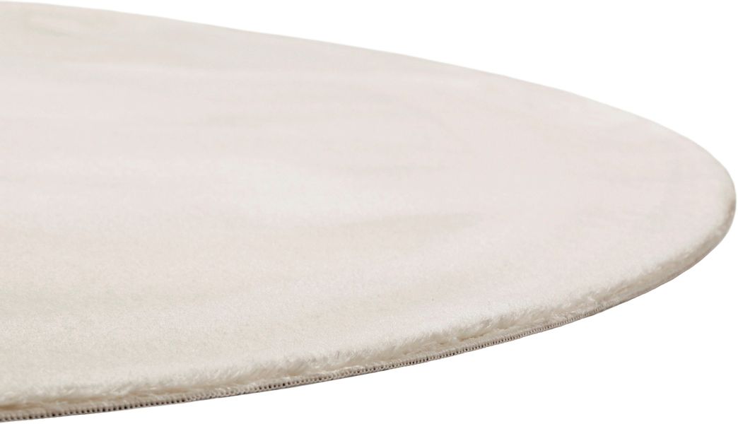 Homie Living Teppich "Lago" rund 19 mm Höhe Kurzflor, Uni Farben, ideal im günstig online kaufen