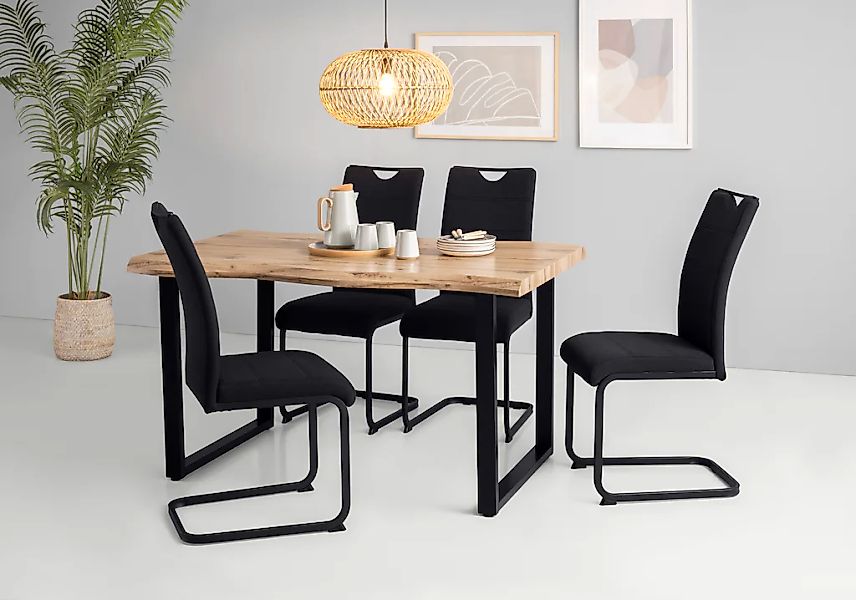 HELA Essgruppe "GISELLE Esszimmer, Essgruppe, Sitzgruppe TOPSELLER" Set, 5e günstig online kaufen