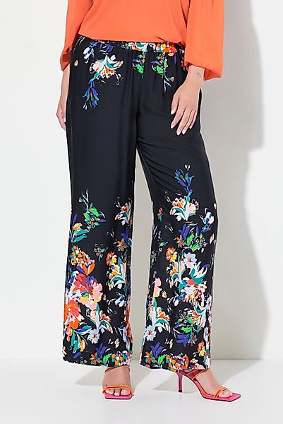 MIAMODA Funktionshose Hose Wide Legs floraler günstig online kaufen