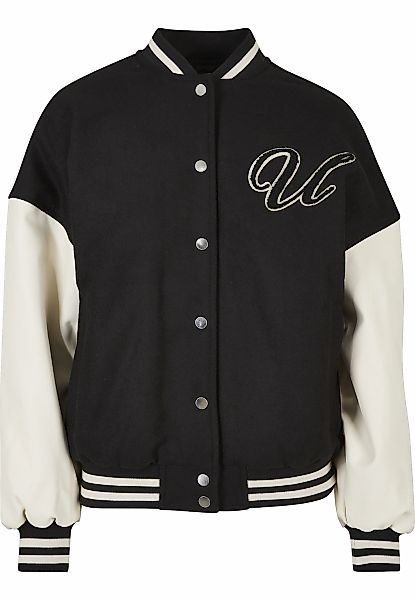 URBAN CLASSICS Collegejacke "Urban Classics Damen Ladies Oversized Big U Co günstig online kaufen