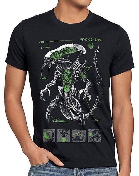 style3 T-Shirt Alien Xenomorph ripley kino ridley scott prometheus nostromo günstig online kaufen