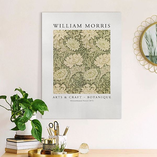 Leinwandbild William Morris - Chrysanthemum Pattern günstig online kaufen