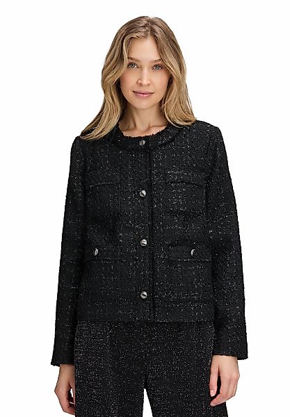 Betty Barclay Jackenblazer "Damen Blazer-Jacke mit Fransen" günstig online kaufen