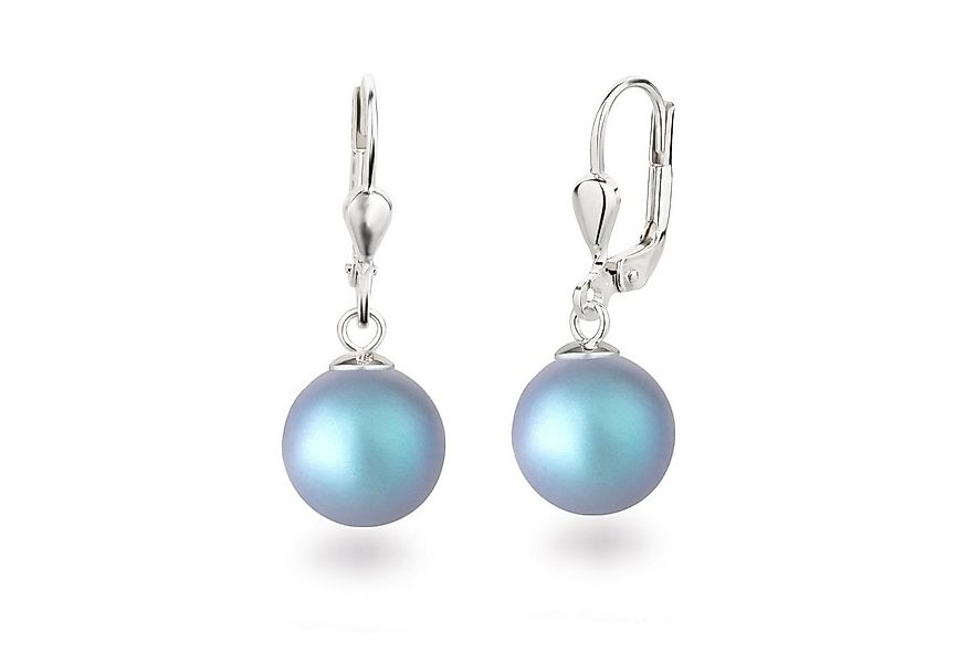 Schöner-SD Paar Ohrhänger Ohrringe Hänger mit Perle 10mm hängend (inkl. Sch günstig online kaufen