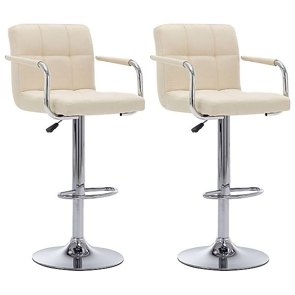 vidaXL Barhocker Barhocker 2 Stk. Creme günstig online kaufen