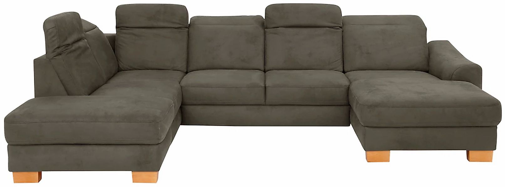 Home affaire Wohnlandschaft "Dundee U-Form" wahlweise mit Kopfteilverstellu günstig online kaufen