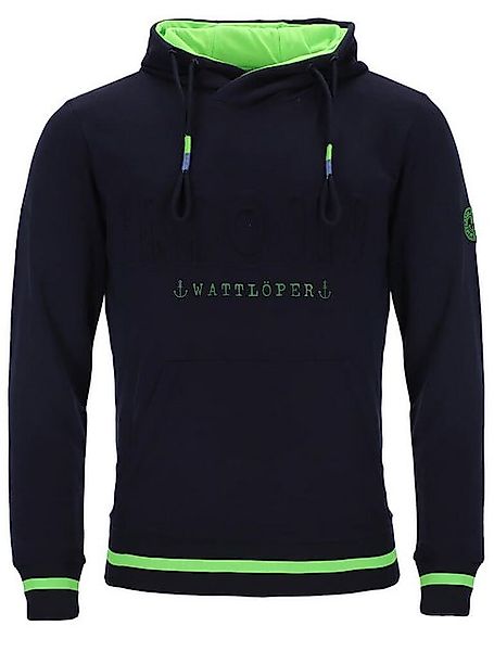 Wattlöper Kapuzenpullover Herren Sweathoody mit Moin-PopUp - Pullover mit K günstig online kaufen