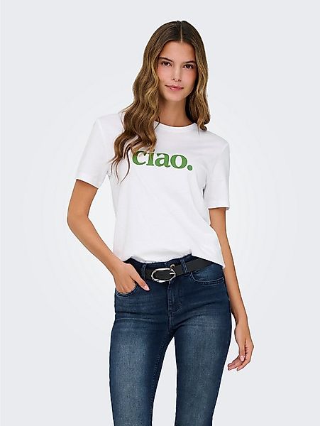 ONLY Kurzarmshirt ONLMIA S/S PRINTED CS JRS günstig online kaufen