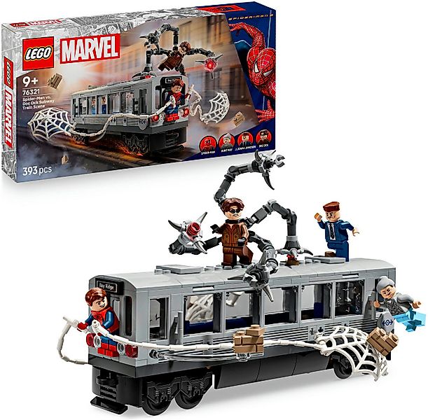 LEGO® Spider-Man vs. Doc Ock: Showdown in der U-Bahn (76321) Konstruktionss günstig online kaufen