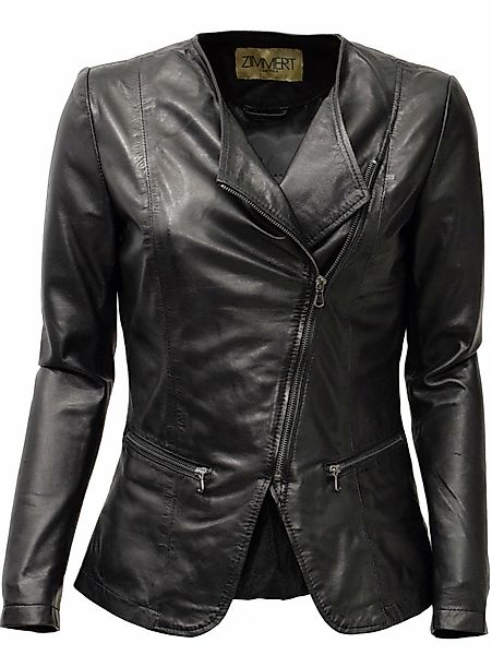 Zimmert Leather Lederjacke Milla weiches Velourleder, günstig online kaufen