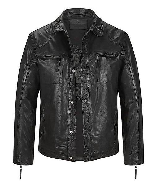 Milestone Lederjacke MSStefano aus geschmeidigem Lammleder im Vintage/Retro günstig online kaufen