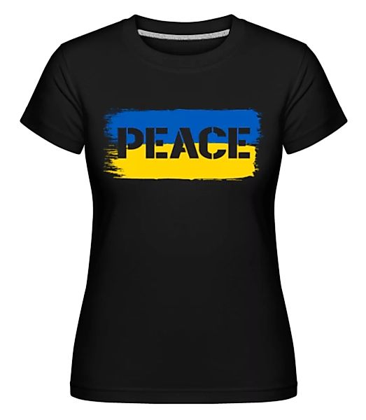 Peace Flagge Ukraine · Shirtinator Frauen T-Shirt günstig online kaufen