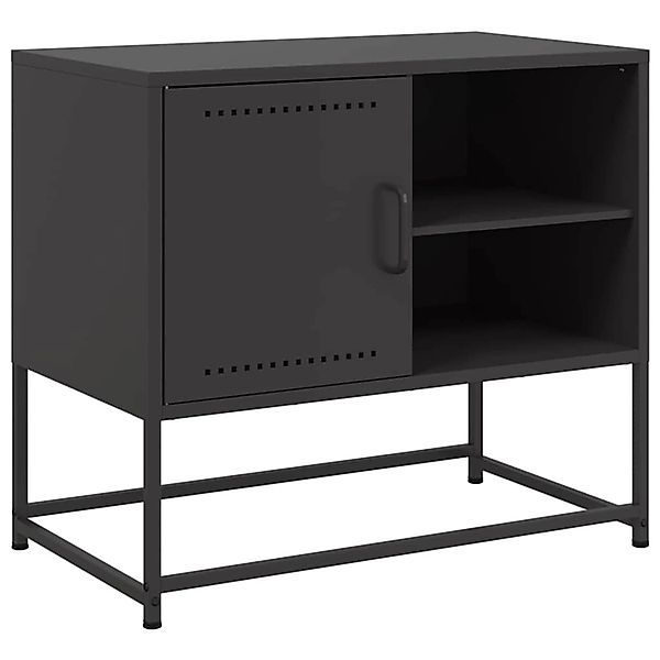 vidaXL TV-Schrank Schwarz 68x39x60,5 cm Stahl 846518 günstig online kaufen
