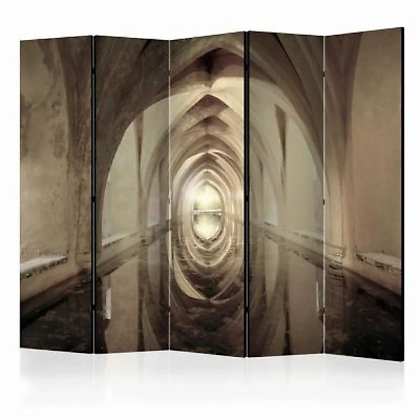 artgeist Paravent Magical Corridor II [Room Dividers] braun/beige Gr. 225 x günstig online kaufen