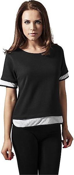 URBAN CLASSICS T-Shirt "Urban Classics Damen Ladies Terry Mesh Tee" günstig online kaufen