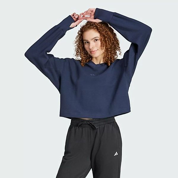 adidas Sportswear Langarmshirt ALL SZN RIBBED V-NECK SWEATSHIRT günstig online kaufen