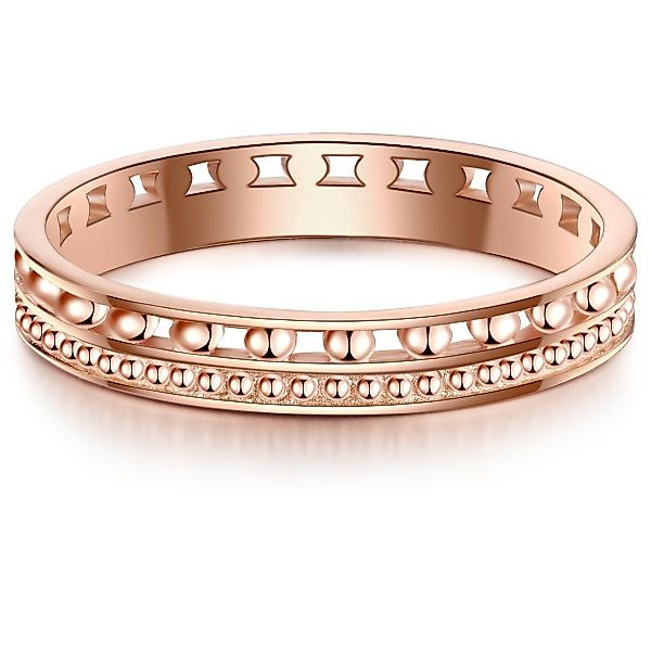 Glanzstücke München Silberring roségold, aus Sterling günstig online kaufen